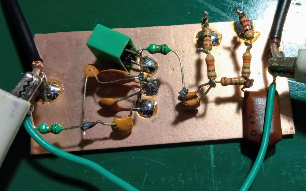 BPF monobanda de teste (4-8 MHz)