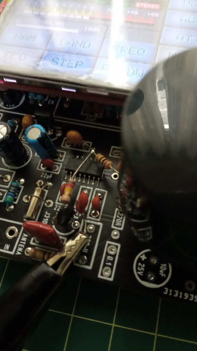 Modificação do pré de RF para HF