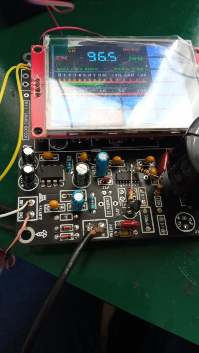 Modificação do pré de RF para HF