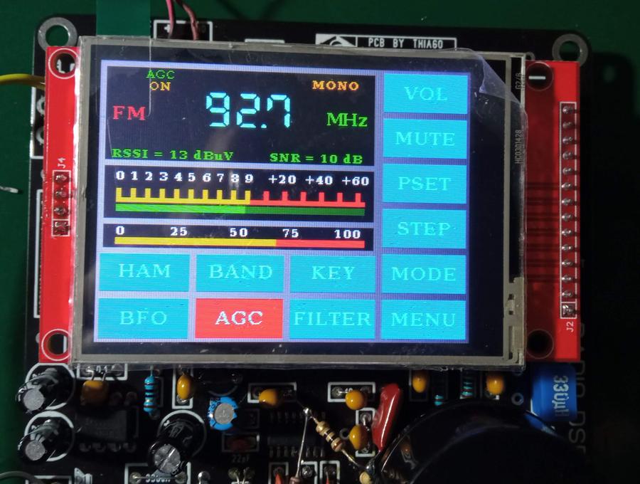 Receptor em teste