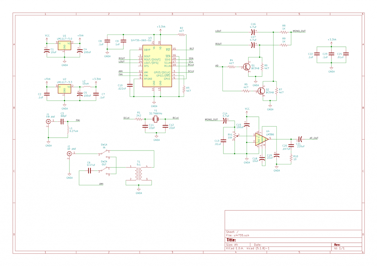 Esquema completo do receptor