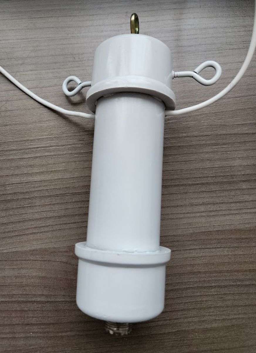 Balun montado e pintado